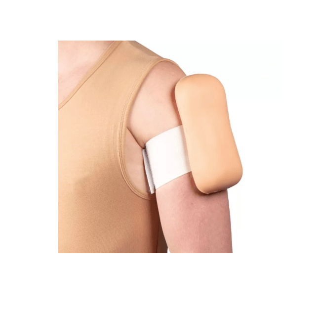 Impftrainer zum Umschnallen – realistisches Modell für IM - und subkutane Injektionen - Erler - Zimmer